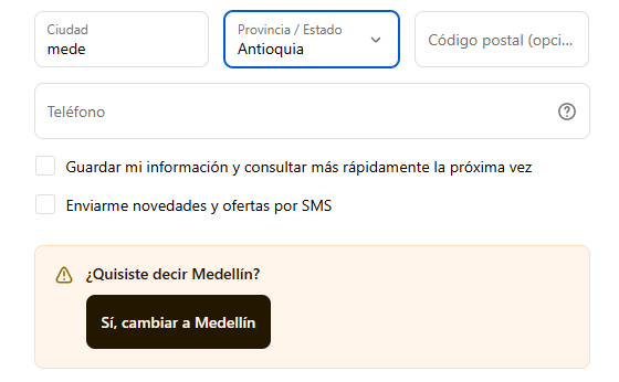 Panel de Control City Check